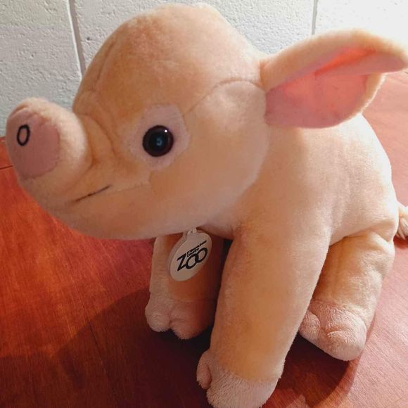 Wild Republic Cuddlekins Milwaukee County Zoo Piglet 12" - Picture 10 of 10